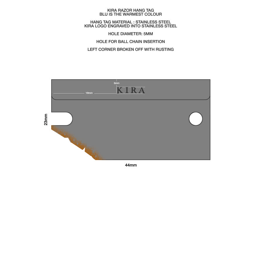 Blu razor tag